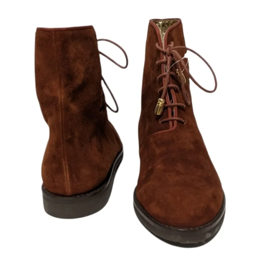 NWOB BOTTEGA VENETA Suede Ankle Booties 39.5